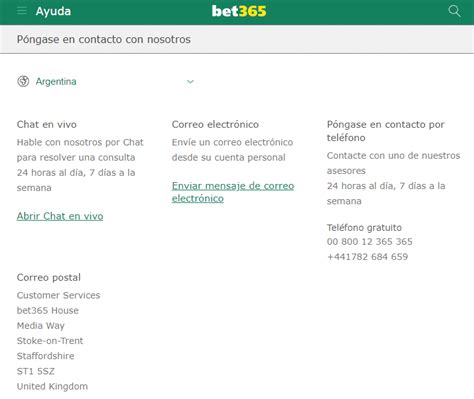 bet365 servicio al cliente|¿Cómo entrar en contacto con la atención al cliente .